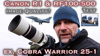 Canon R1 & RF100-500 combination at Exercise Cobra Warrior 25-1