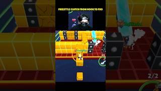 Freestyle Clutch From NOOB to PRO with PRO TIPS in STUMBLE GUYS at Block Dash  Wait For it ...