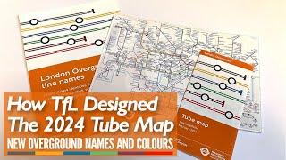 How The New Overground Colours Were Designed ( 2024 Tube Map )