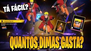 PEGANDO NARUTO ANTECIPADO, TORRE DE TOKENS FREE FIRE, NOVO EVENTO FF - NOVIDADES FREE FIRE