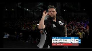 2015 International Darts Open Final | Michael Smith v Benito van de Pas (HD)