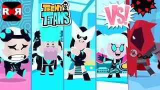 Teeny Titans - Mix Multiverse Team VS The Hooded Hood - iOS / Android Walkthrough Gameplay