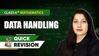 Data Handling - Quick Revision | Class 6 Mathematics Chapter 9 | CBSE 2024-25