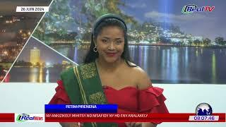 REAL NEWS / NY #VAOVAO MARINA MIVANTANA 26 JONA 2024 #Madagascar