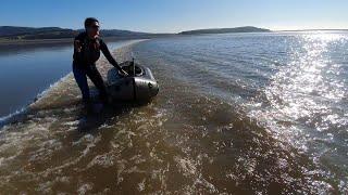 Leven Packraft Adventure - Incoming Tidal Bore