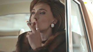 Sophie Turner smoking cigarette  