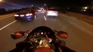 IDIOTS ON CROTCH ROCKETS....140MPH....AND CRAZY LANE SPLITTING