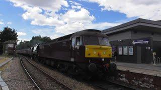 WCR 47848 & 34067 Tangmere | Castleford Station | 6th July 2024