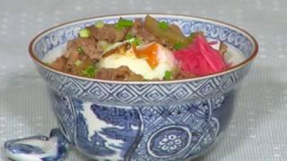 Delicious Gyudon Recipe (Healthy Beef Bowl with Reduced Fat Content) | Cooking with Dog