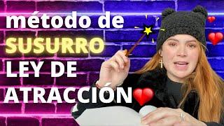 Método de Susurro- Ley de Atracción : Magia y Manifiesta | Regina Carrot