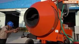 HYDRAULIC & REVERSIBLE DRUM CONCRETE MIXER