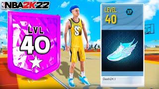 I hit Level 40 in 24 Hours and unlocked the Dash2K Shoes! (I’m the flash️) SEASON 8! NBA 2K22