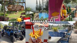 فلوق سفرة الصيف إلى اندونيسيا - بونشاك️| مغامراتي وفعالياتي في بونشاك | TRAVEL VLOG