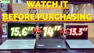 13.3 inch Laptop vs 14 inch Laptop vs 15.6 inch Laptop in 2022 - Which size should you choose ?