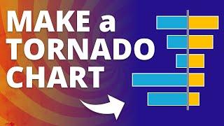 How to Make Tornado Charts in Excel and PowerPoint! ‍ [EXCEL CHARTS ]