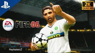 FIFA 06 (MILAN vs. INTER) - PS2 [HD] Gameplay