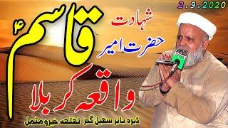 Shahzada Qasim Bin Hasan a.s | By jafar qureshi | شہادت حضرت امیر قاسم | Shahdat Hazrat Ameer Qasim