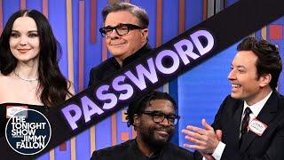 Password with Nathan Lane and Dove Cameron | The Tonight Show Starring Jimmy Fallon