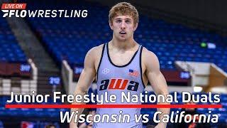 Junior Freestyle National Duals: Wisconsin vs California