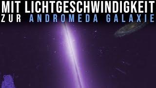 Wieviel Jahre in Lichtgeschwindigkeit zur Andromeda Galaxie | Lichtjahre