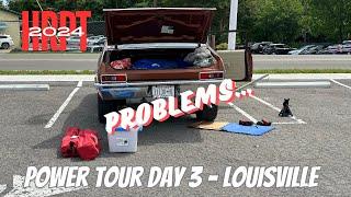 Hot Rod Power Tour Day 3 - Louisville - And we have PROBLEMS...