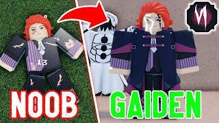 Shindo Life: Noob to Pro Using Code Gaiden (Roblox)