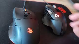 A4 Tech W70 Max vs Logitech G502 Hero user basic review