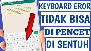 How to Overcome Error Android HP Keyboard