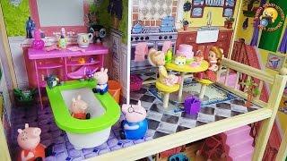 Мультфильм с куклами: Новый дом. Игрушки, видео для детей / Dolls play kids New House Baby