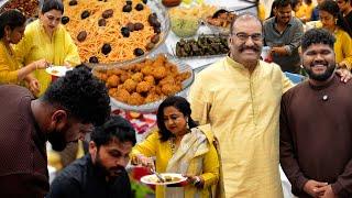 Food in A GRAND WEDDING  | Nepolean Sir Son’s Sangeet | Japan