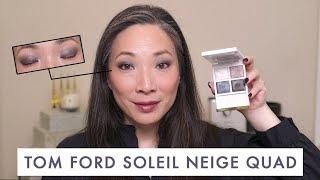 TOM FORD - NEW Soleil Neige Eye Color Quad Swatches and Demo