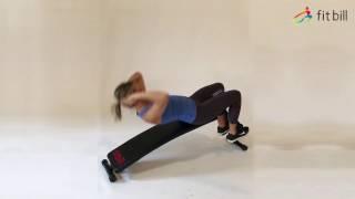 fitbill sit up bench workout