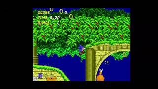 Sonic 2 Beta - Game Over