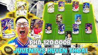 Cầm 120.000 Tỷ I Love Xây Dựng Siêu Đội Hình JUVENTUS LEGEND KHỦNG NHẤT FC ONLINE Thời Bão Giá