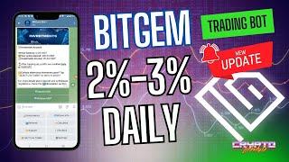 BitGem Instant Withdrawal Proof  Telegram Crypto Bot  Earn 2%-3% DAILY  High Yield Passive Income