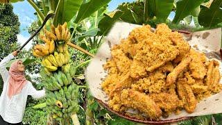 SEDAP BETUL PISANG GORENG NI MACAM TEPI JALAN PUNYA ‼️Super Easy crispy fried banana