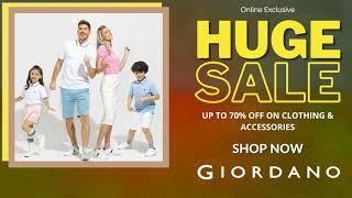 Up to 70% OFF - Online Exclusive Offer @ Giordano