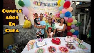 Así Fue El cumpleaños de Estas niñas Cubanas /Asi lo celebramos en Cuba