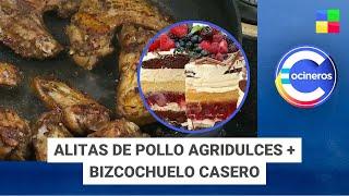 Alitas de pollo agridulces + Bizcochuelo casero #CocinerosArgentinos | Programa (28/11/2024)