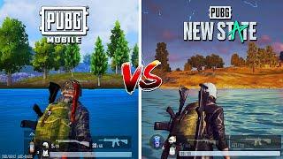  PUBG Mobile VS PUBG New State  - Comparison - Which is best for mobile?