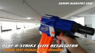 Nerf N-Strike Elite Retaliator - Demo & Range Test