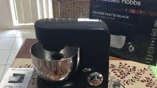 UNBOXING RUSSELL HOBBS DESIRE STAND MIXER - MATTE BLACK