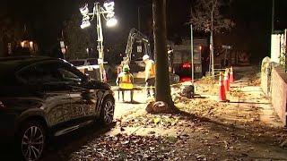 NE DC water main breaks during Thanksgiving preps | NBC4 Washington