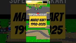 The Evolution of Mario Kart: How Nintendo Got Cool 1992-2025 What is your favorite?