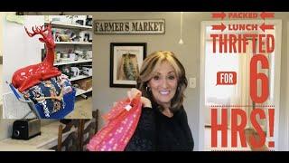 I bought 3 Cart loads from Goodwill ~ thrift with me!