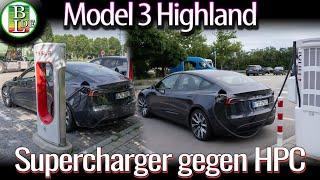 Ladekurve beim NEUEN Tesla Model 3 Highland Long Range