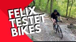 Felix testet Bikes | Gravel Bike Action