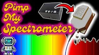 Upgrading a Dirt- Cheap Spectrometer