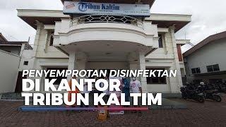 ACT Lakukan Penyemprotan Disinfektan di Kantor Tribun Kaltim Kota Balikpapan