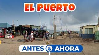 El Puerto de La Libertad nuevo mercado, malecón y muelle. Antes y después.